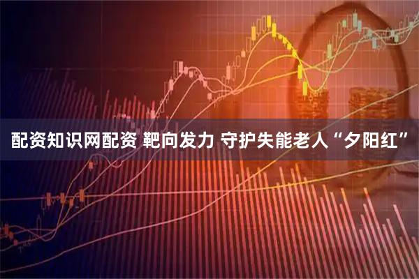 配资知识网配资 靶向发力 守护失能老人“夕阳红”
