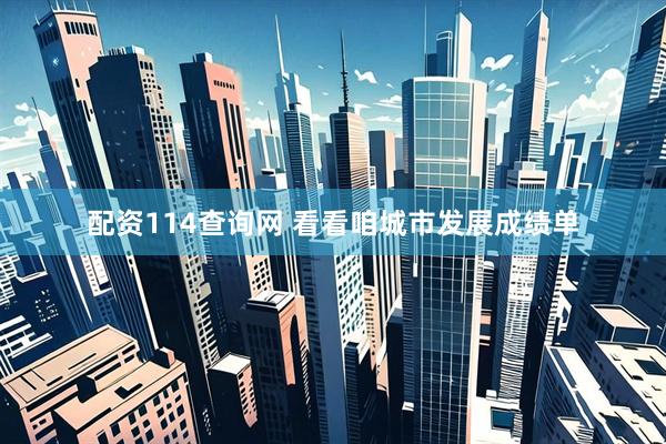 配资114查询网 看看咱城市发展成绩单